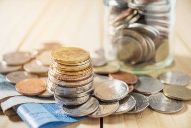 Para tasarrufu ve ekonomi kavramı Bankacılığı hesabı