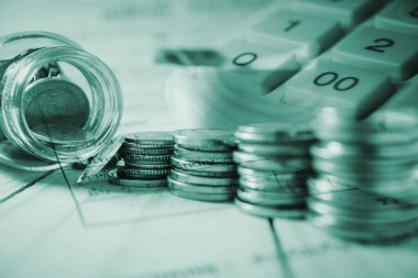 Kaydetmek para ve Finans bankacılık konsepti için