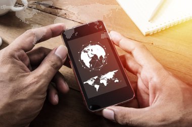 Teknoloji insanların küresel ağ kavramı