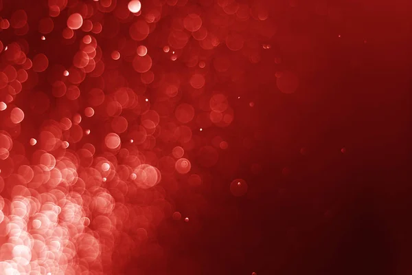 Brillo rojo claro bokeh navidad fondo borroso — Foto de Stock