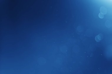 Parlak ışık soyut mavi bokeh bulanık Noel arka plan 