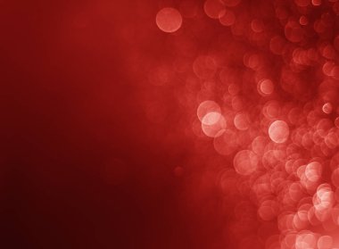 Parlak ışık soyut kırmızı bokeh bulanık Noel arka plan 