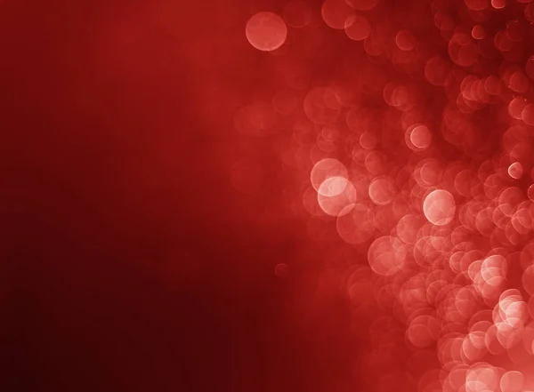 Brillo de luz abstracto rojo bokeh navidad fondo borroso — Foto de Stock