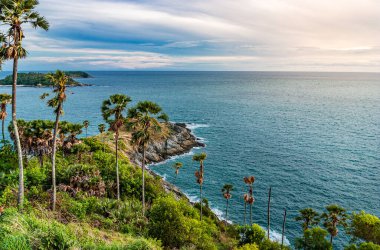 Phuket sceni, lam balo thep (isim Tay dili), deniz Tayland, güzel doğal, dünyanın her yerinden turist popüler turizm.