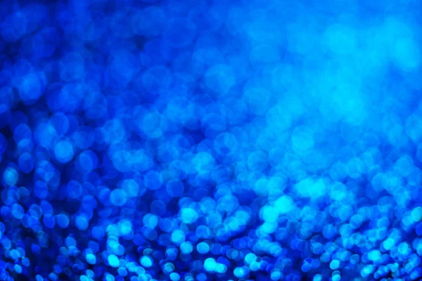 Brokat Światło Abstrakcyjne Niebieski Bokeh Światło Niewyraźne Tło — Zdjęcie stockowe