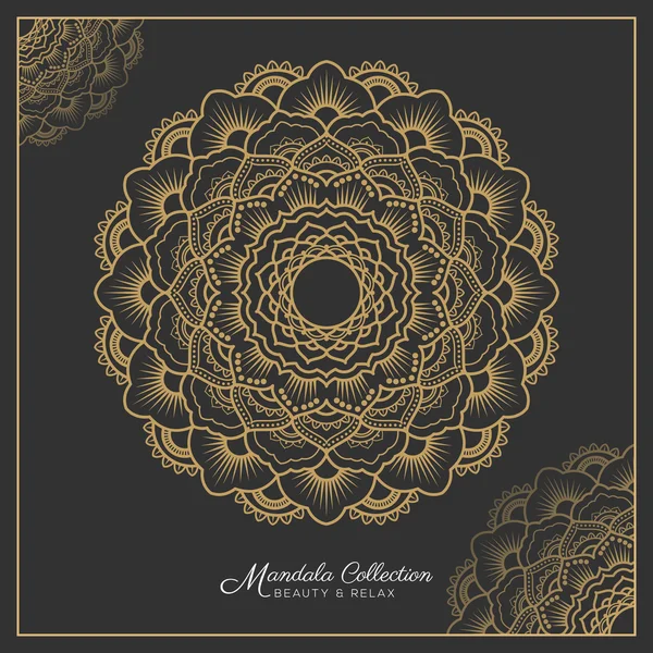 Mandala dekoratív dísze design — Stock Vector