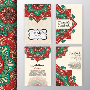 Vintage davet ve arka plan tasarım