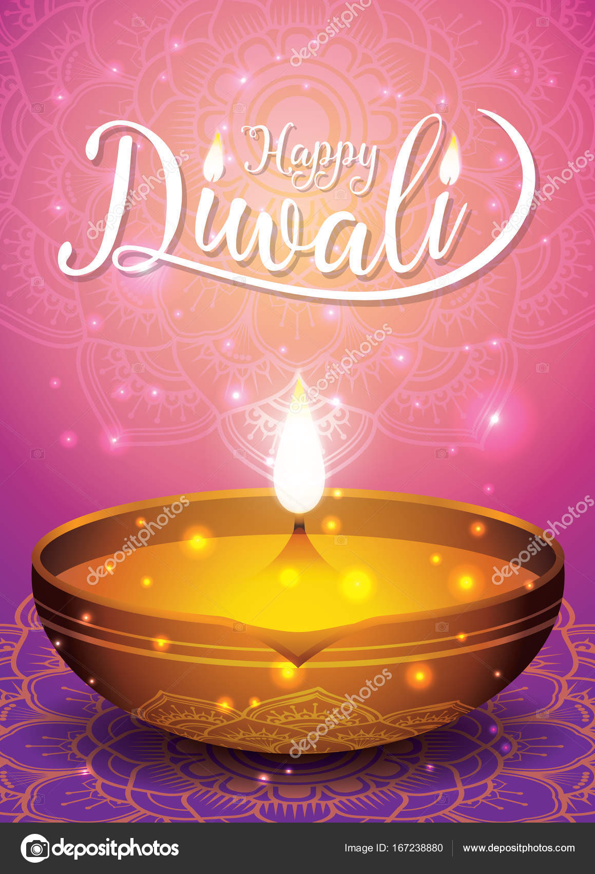 Diwali festival flyer and poster background Stock Vector Image by ©raftel  #167238880