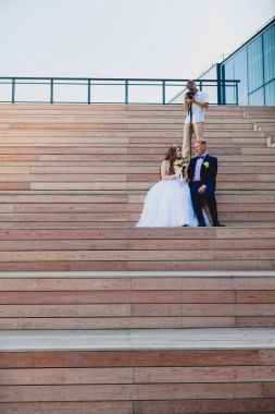 Kameramanların damat ve gelin