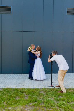 Kameramanların damat ve gelin