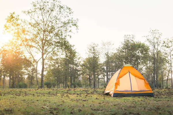 çadır alanı günbatımı
