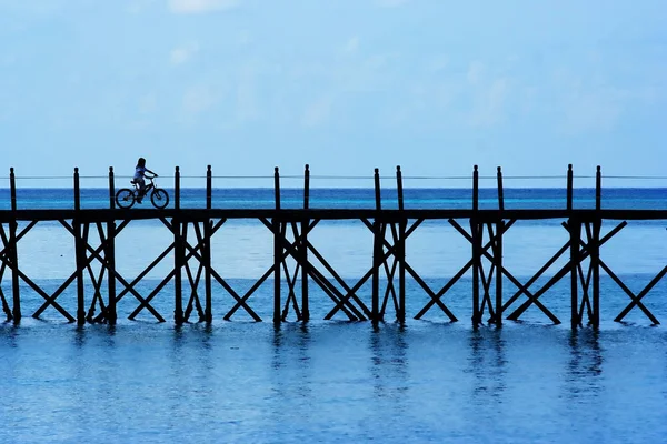 Mabul Island, Sabah, Malaysa. — Stock Photo, Image