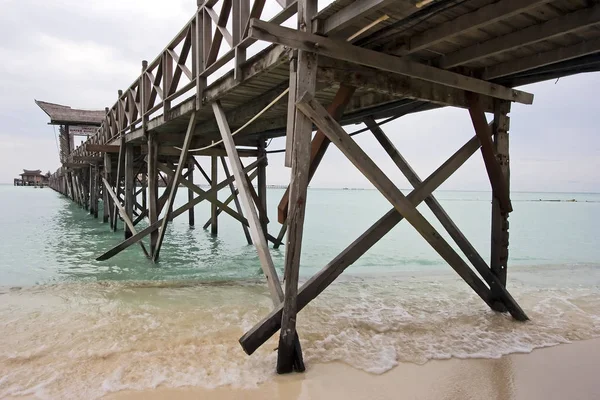 Molo sul mare — Foto Stock