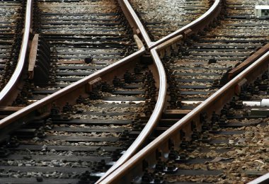 Tren yakın çekim