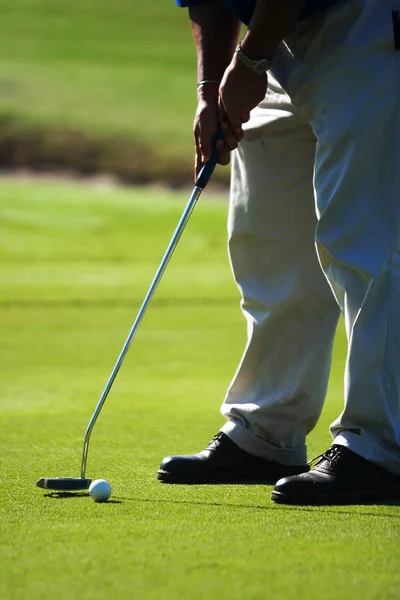 Golfa w akcji — Zdjęcie stockowe