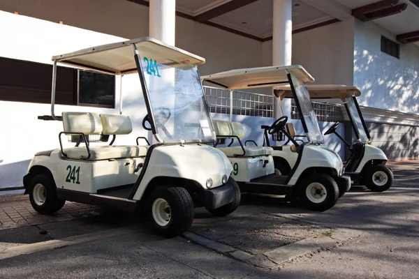 Golfcart fechar — Fotografia de Stock