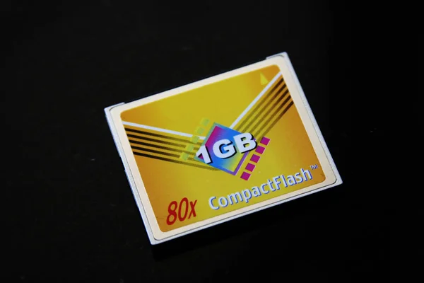 Tarjeta Compact Flash — Foto de Stock