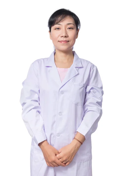 Retrato de médica asiática — Foto de Stock
