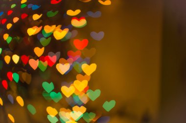 Odaklanmamış noel ışıkları