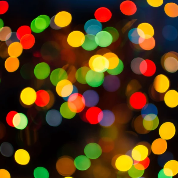 Luces de Navidad desenfocadas — Foto de Stock