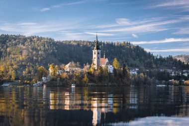 Alp Dağları'nda Lake Bled