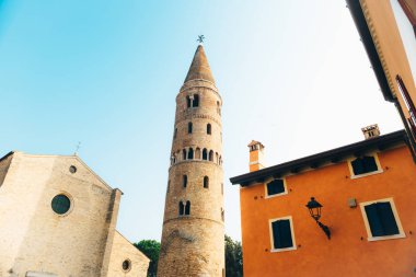Belltower Duomo Santo Stefano Caorle İtalya