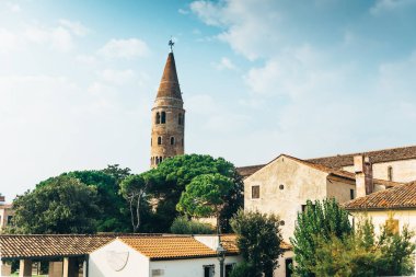 Belltower Duomo Santo Stefano Caorle İtalya