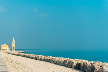 Caorle plaj İtalya melek Meryem Kilisesi