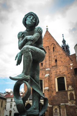 mimari turistik Krakow'daki Pazar Meydanı