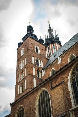mimari turistik Krakow'daki Pazar Meydanı