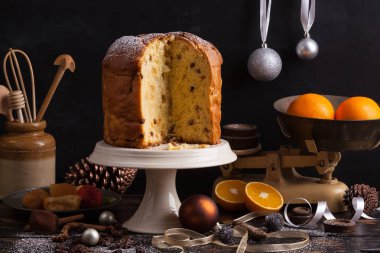 Panettone İtalyan Noel kek