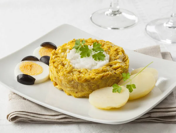 Aji de gallina — Stock Photo, Image