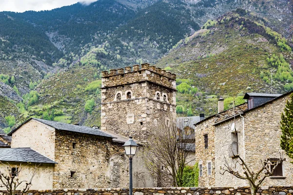 Pueblo de Benasque. Huesca. Aragón. España — Foto de Stock