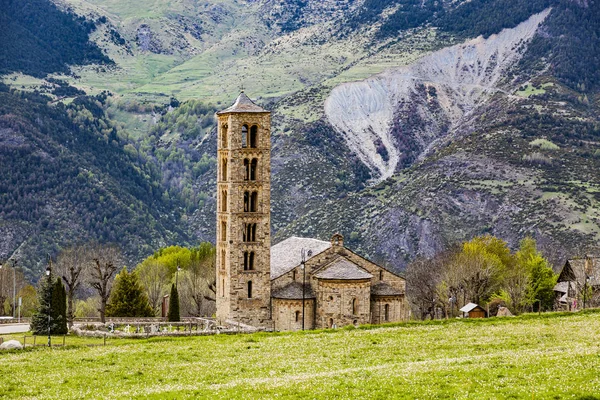 Spanien Katalonien Bohí-dalen romanska kyrkan. — Stockfoto
