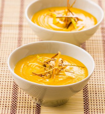 Kremalı balkabağı çorbası