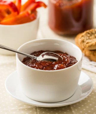 Dolmalık biber çeşnili