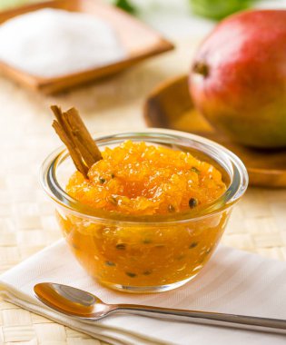 ev yapımı mango reçel