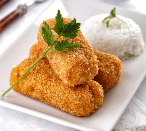 Spuntino al formaggio — Foto Stock