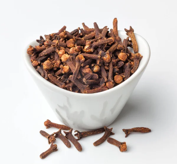 Cloves in a bowl — Stock Photo, Image