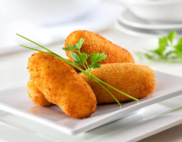 Gourmet croquettes — Stockfoto