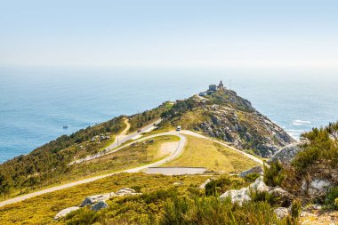 Cape Finisterre görünümünü