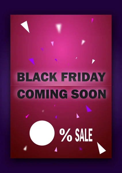 Ateşli siyah Cuma satış tasarımı ile alışveriş çantası.