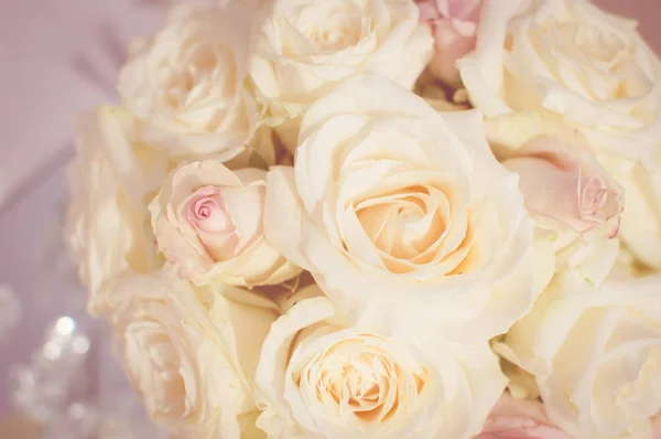 Gyönyörű Friss Színes Virágok Természetes Közelről Háttér Luxus Virág Világos — Stock Fotó
