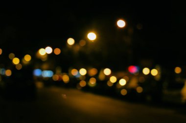 Parlak ışıklar renkli arka plan, parlak bokeh soyutlama kopya alanı bulanık