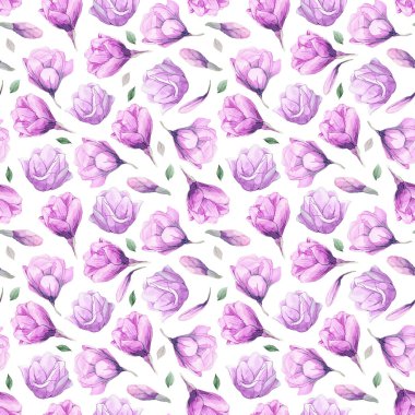 Manolya suluboya desen