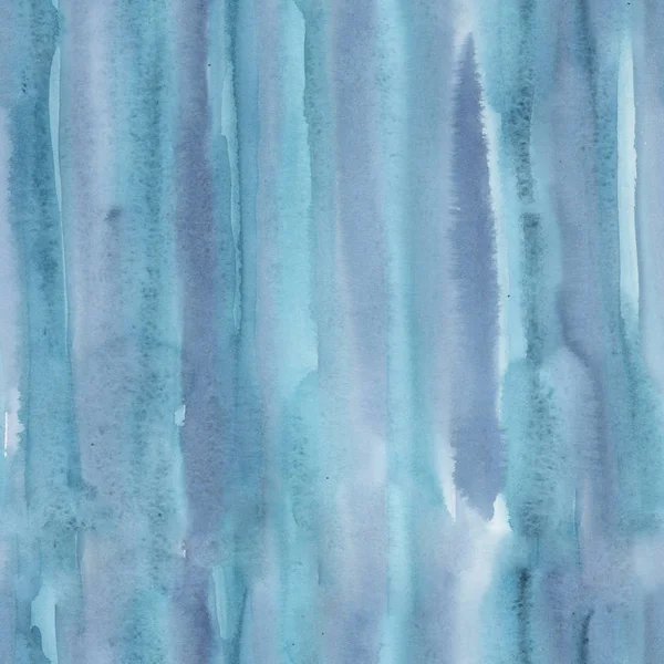 Bezproblémové akvarel blue splash abstraktní vzor. — Stock fotografie