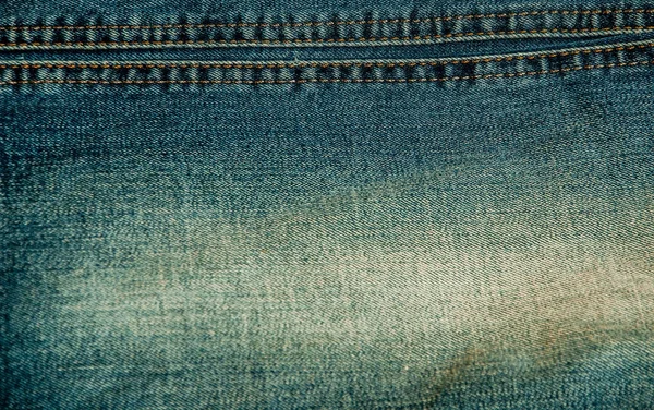 Denim kumaş arka planı için. — Stok fotoğraf