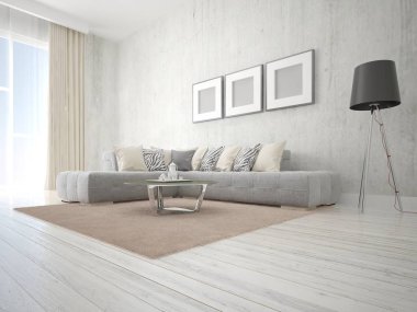  Şık modern oturma odası kadar alay.