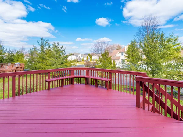 Stock photo of deck — Stock Photo, Image