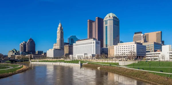 Skyline Columbus w stanie Ohio — Zdjęcie stockowe